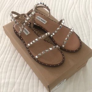 Tan sandals